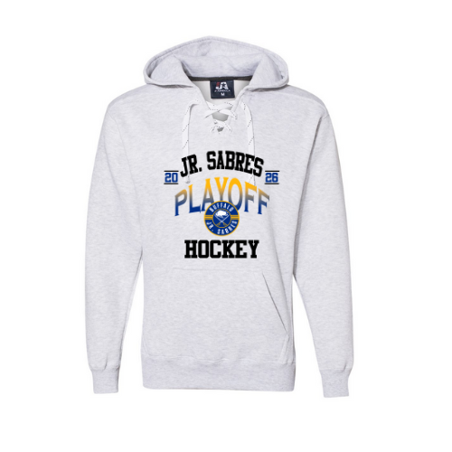 Jr. Sabres Blue Gradient Adult Playoff/States Sweatshirt