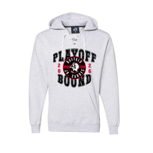 Jr. Sabres Red Adult Playoff/States Sweatshirt