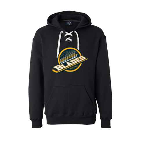 Blades Logo Adult Hooded Sweatshirt