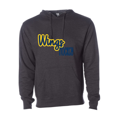Wings See-Thru Adult Sweatshirt