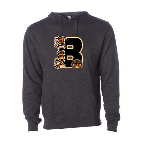 Power City Bruins Varsity Letter Adult Sweatshirt
