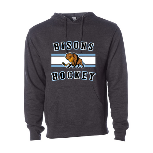 Buffalo Bisons Stripe Letter Adult Sweatshirt