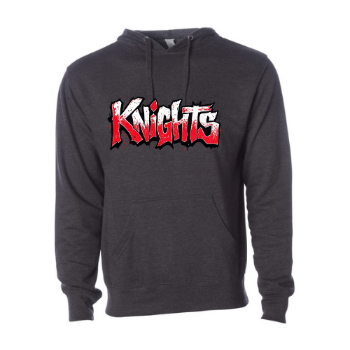 Knights Grafitti Adult Sweatshirt