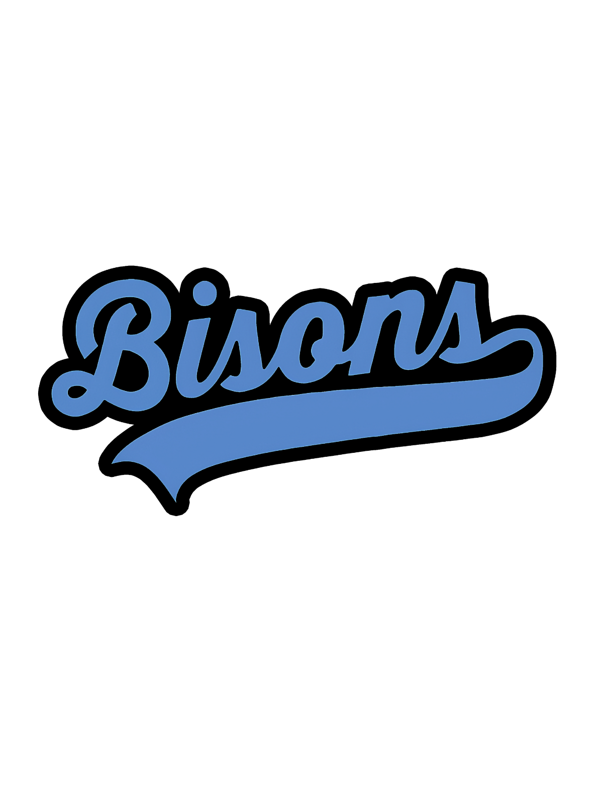 Buffalo Bisons Car Decal