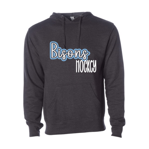 Bisons See-Thru Adult Sweatshirt