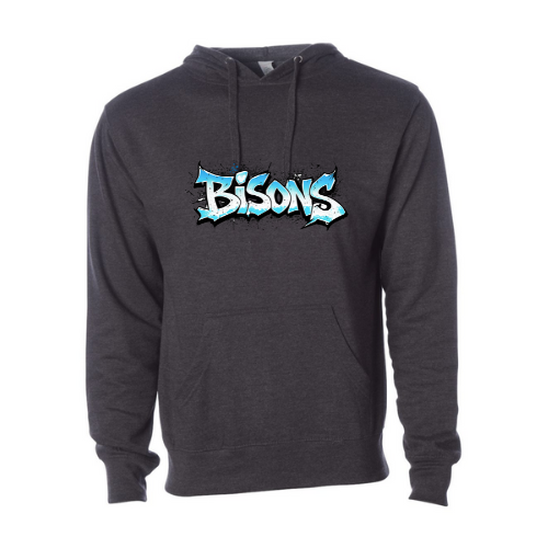 Bisons Grafitti Adult Sweatshirt