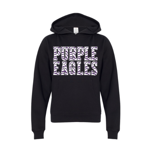 NJPE Striped Print Youth Sweatshirt