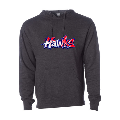 Hawks Grafitti Adult Sweatshirt