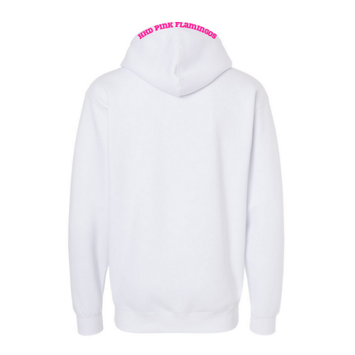 HHD Pink Flamingos Letters Adult Sweatshirt