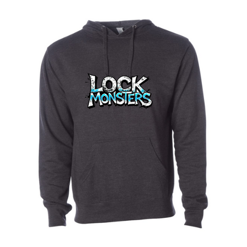 Lock Monsters Grafitti Adult Sweatshirt