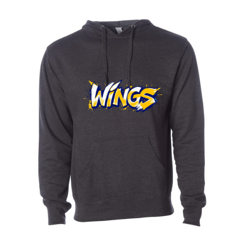 Wings Grafitti Adult Sweatshirt