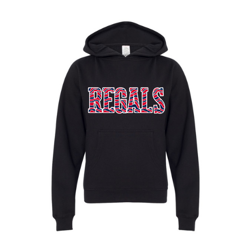 Regals Striped Print Youth Sweatshirt