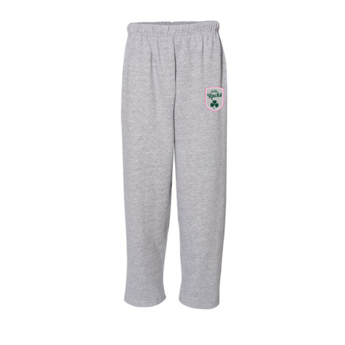 Buffalo Shamrocks/Lady Rocks Adult Open Cuff Sweatpants