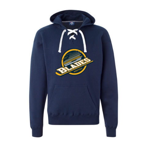Blades Logo Adult Hooded Sweatshirt