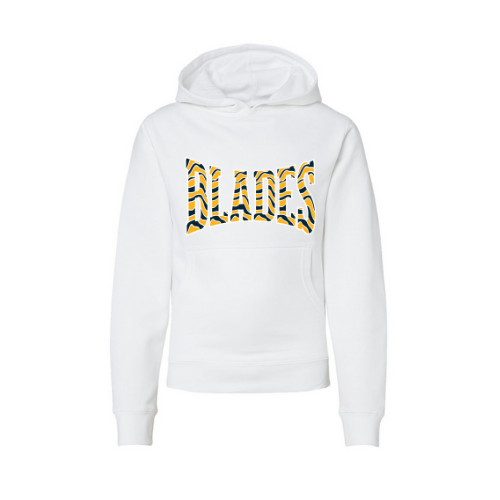 Blades Striped Print Youth Sweatshirt