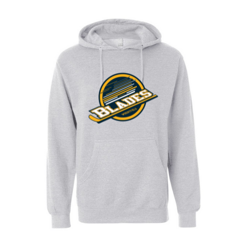 Blades Logo Adult Hooded Sweatshirt