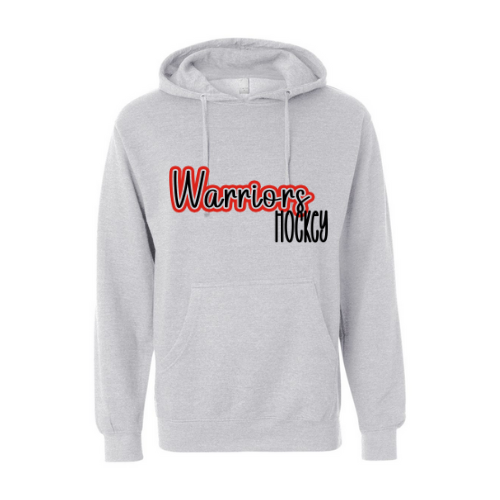 Warriors See-Thru Adult Sweatshirt