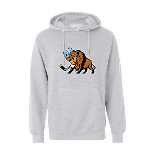 Buffalo Bisons Logo with Bow Adult Sweatshirt