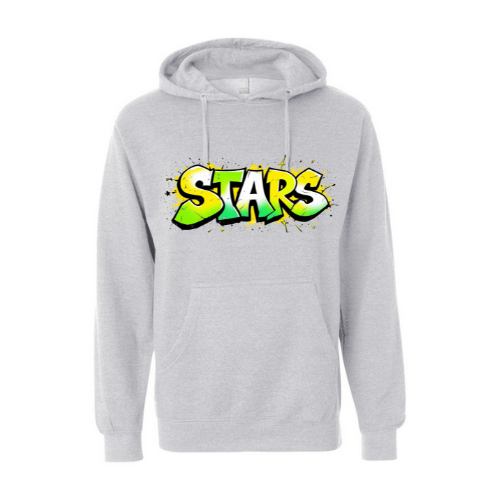 Stars Grafitti Adult Sweatshirt