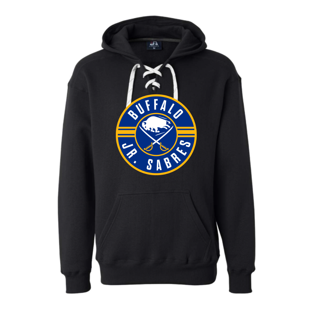 Jr Sabres Blue Logo Adult Sweatshirt