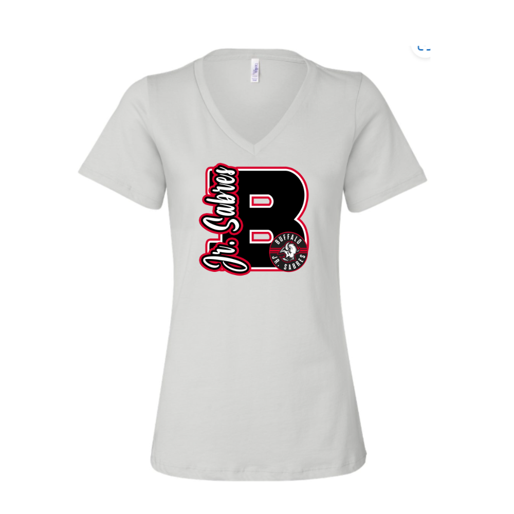 Jr. Sabres Red Adult T-shirt