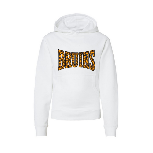 Bruins Striped Print Youth Sweatshirt