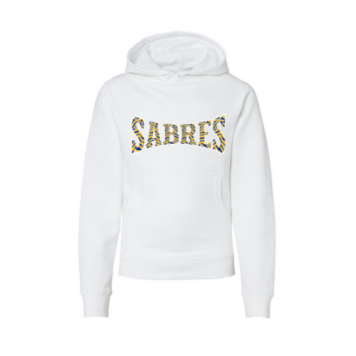 Jr. Sabres Blue Striped Print Youth Sweatshirt