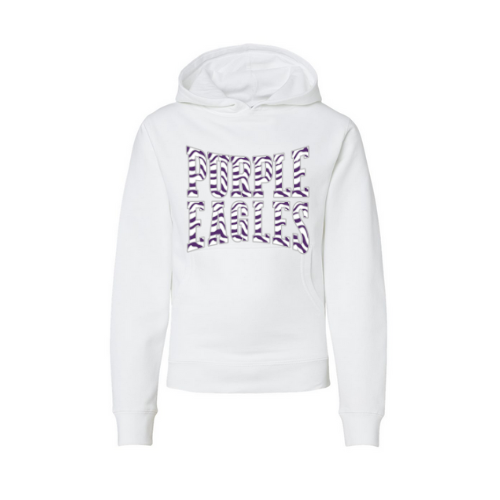 NJPE Striped Print Youth Sweatshirt