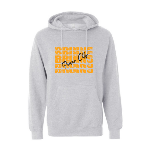 Power City Bruins Stacked Adult Sweatshirt