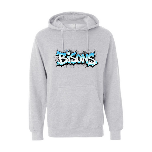 Bisons Grafitti Adult Sweatshirt