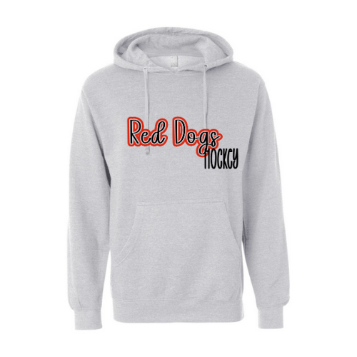 Red Dogs See-Thru Adult Sweatshirt