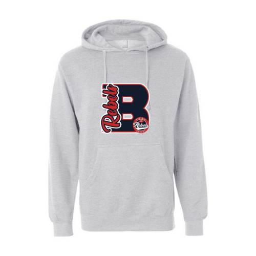 Rebels Varsity Letter Adult Sweatshirt