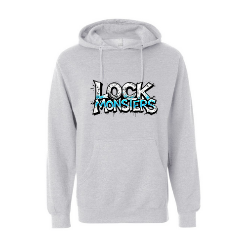 Lock Monsters Grafitti Adult Sweatshirt