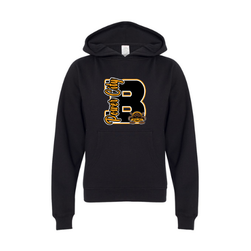 Power City Bruins Varsity Letter Youth Sweatshirt