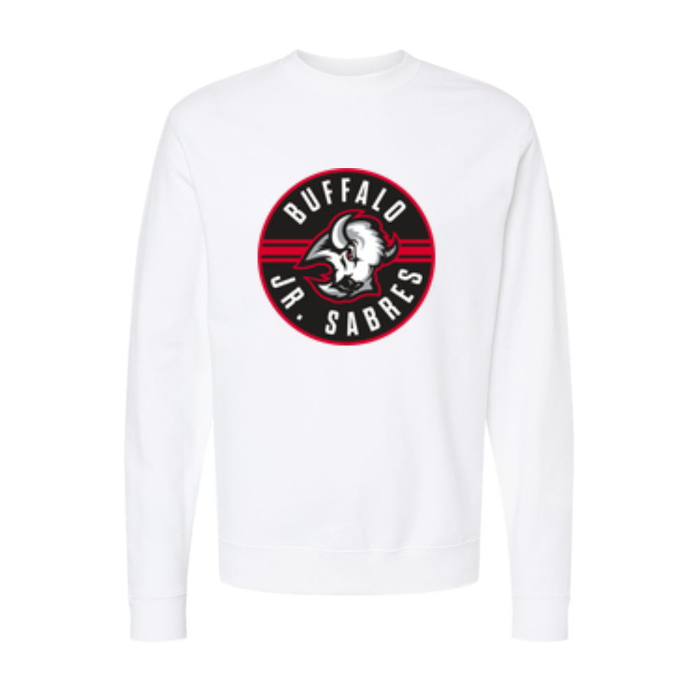 Jr Sabres Red Adult Hooded Sweatshirt