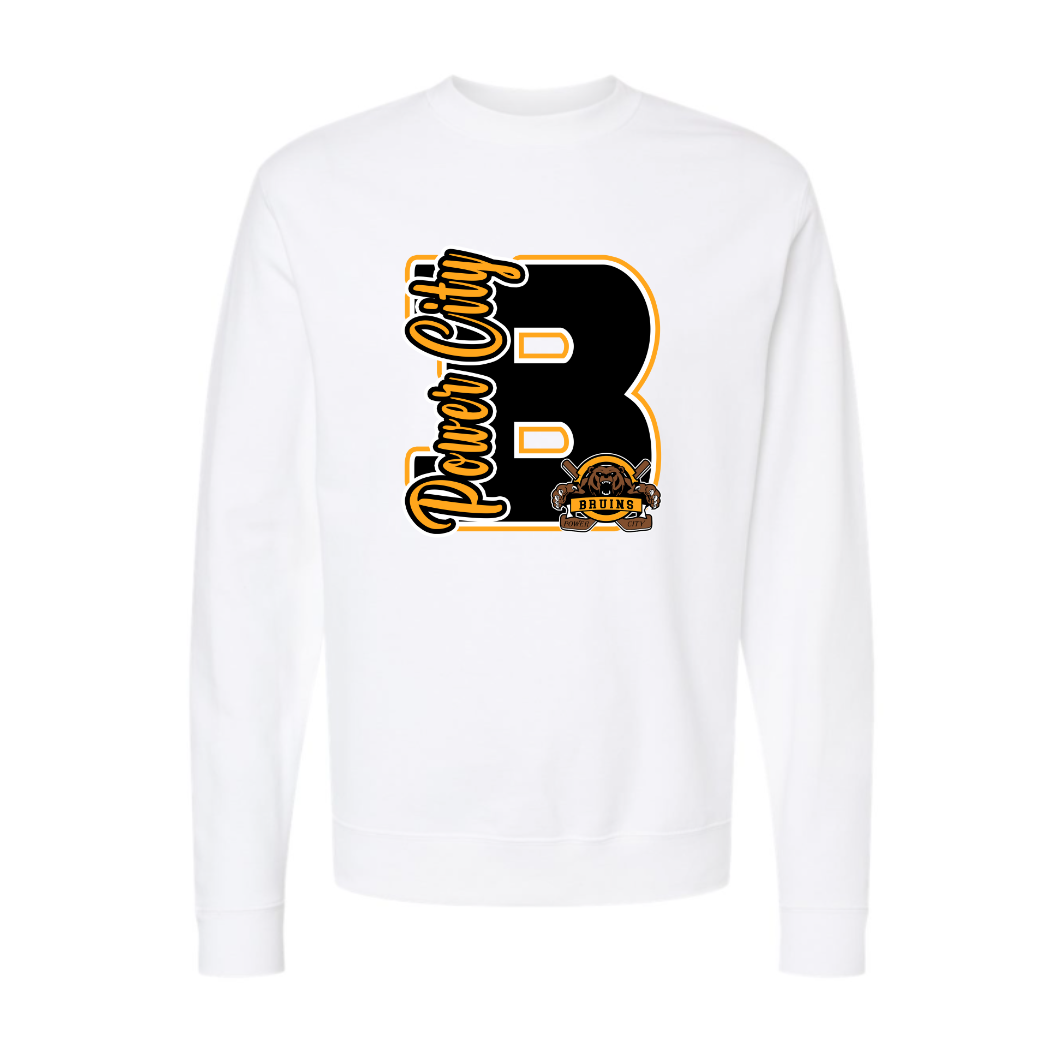 Bruins Varsity Letter Adult Sweatshirt
