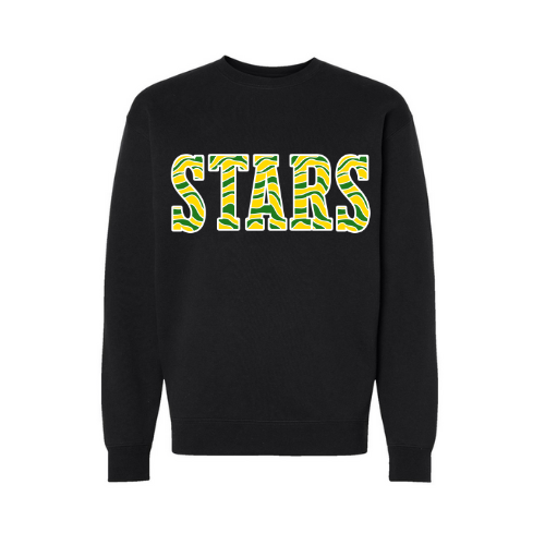 Stars Striped Print Adult Sweatshirt