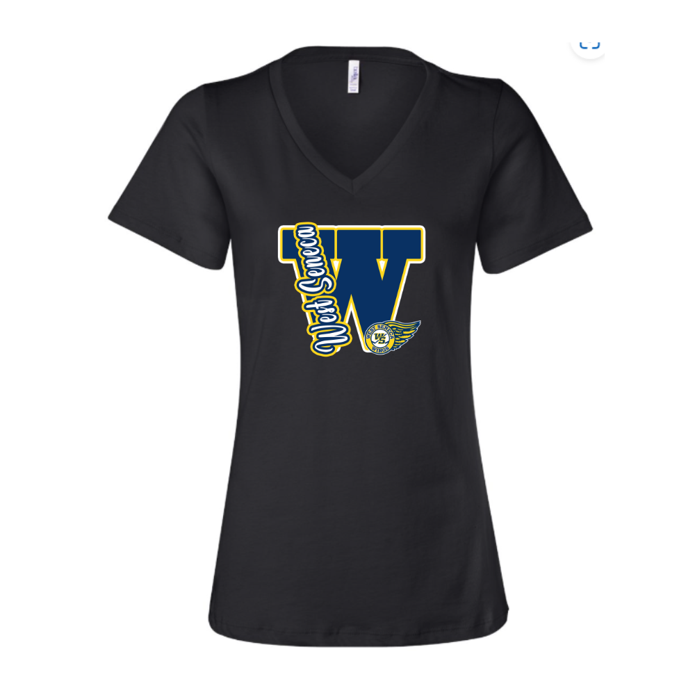 Wings Varsity Letter Adult T-Shirt