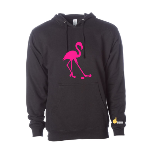 HHD Pink Flamingos Logo Adult Sweatshirt