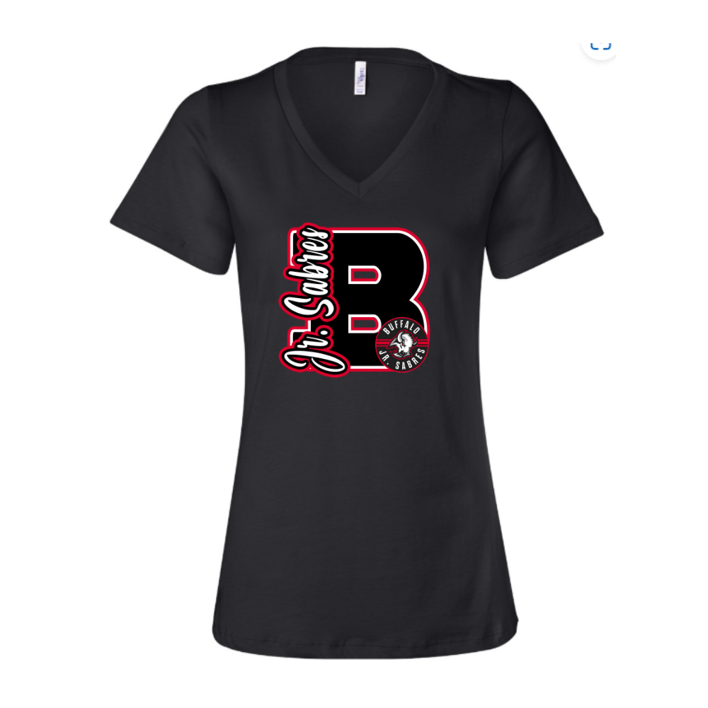 Jr. Sabres Red Adult T-shirt
