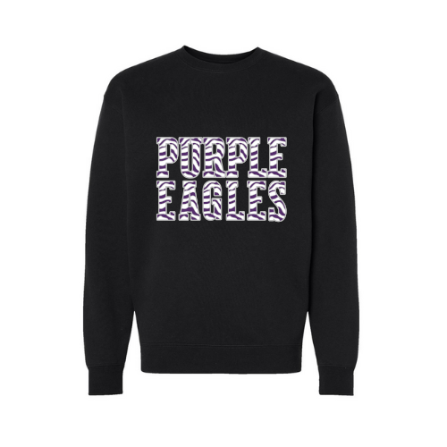 NJPE Striped Print Adult Sweatshirt