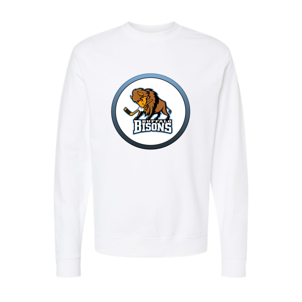 Bisons Circle Logo Adult Sweatshirt