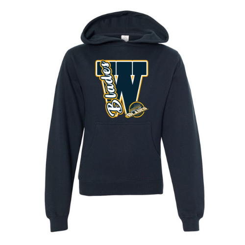 Blades Varsity Letter Adult Sweatshirt