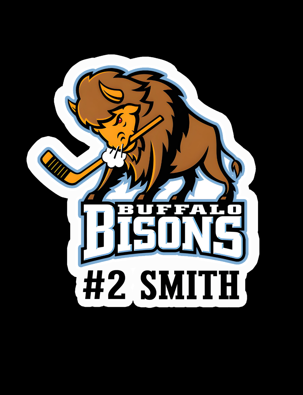 Buffalo Bisons Car Decal