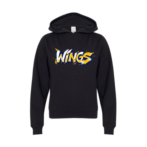 Wings Graffiti Youth Sweatshirt