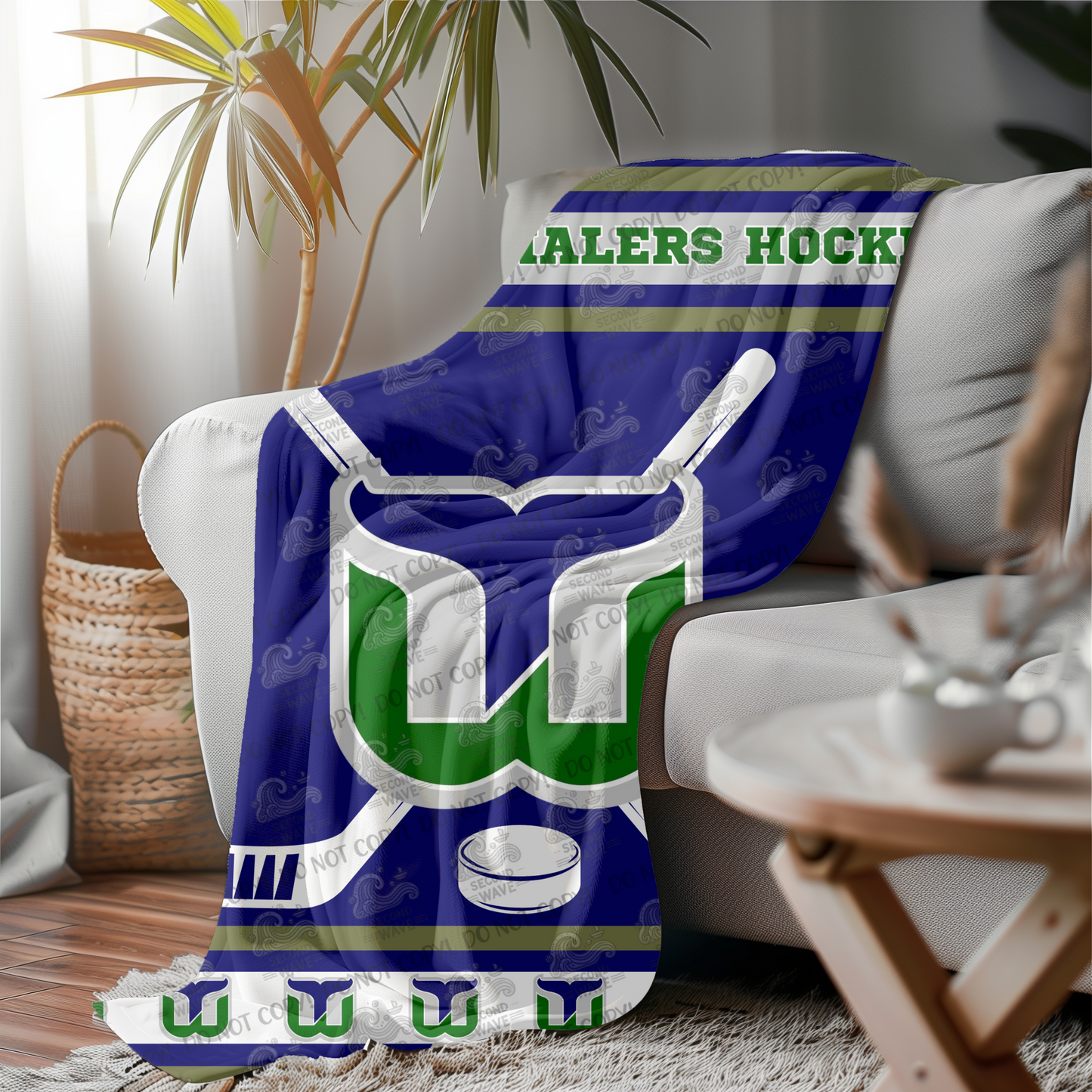 Whalers Blanket with Stripes