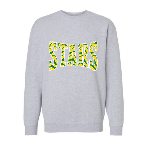 Stars Striped Print Adult Sweatshirt