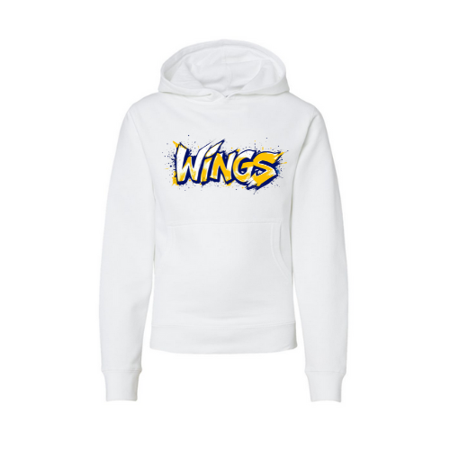 Wings Graffiti Youth Sweatshirt