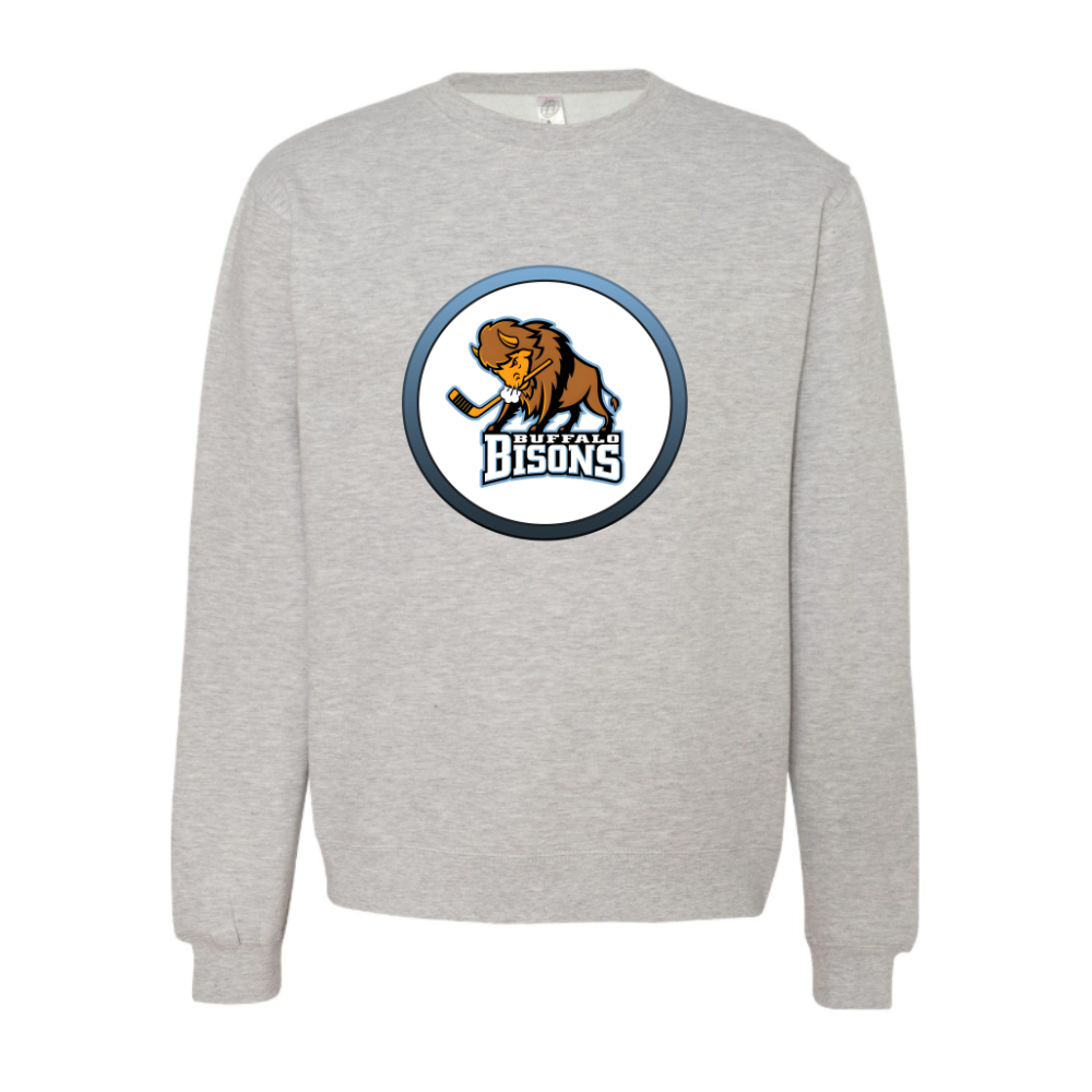 Bisons Circle Logo Adult Sweatshirt