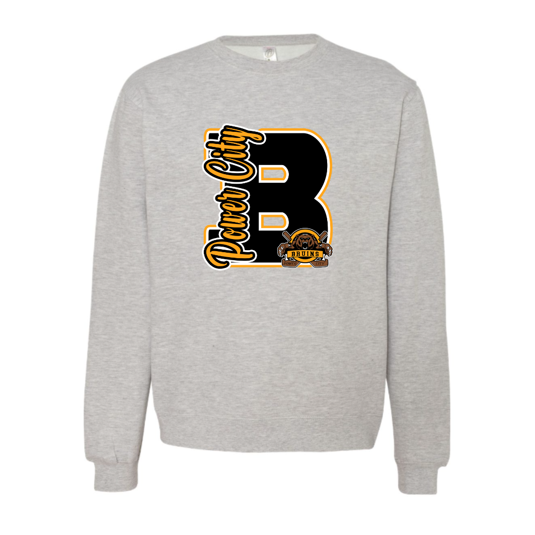 Bruins Varsity Letter Adult Sweatshirt